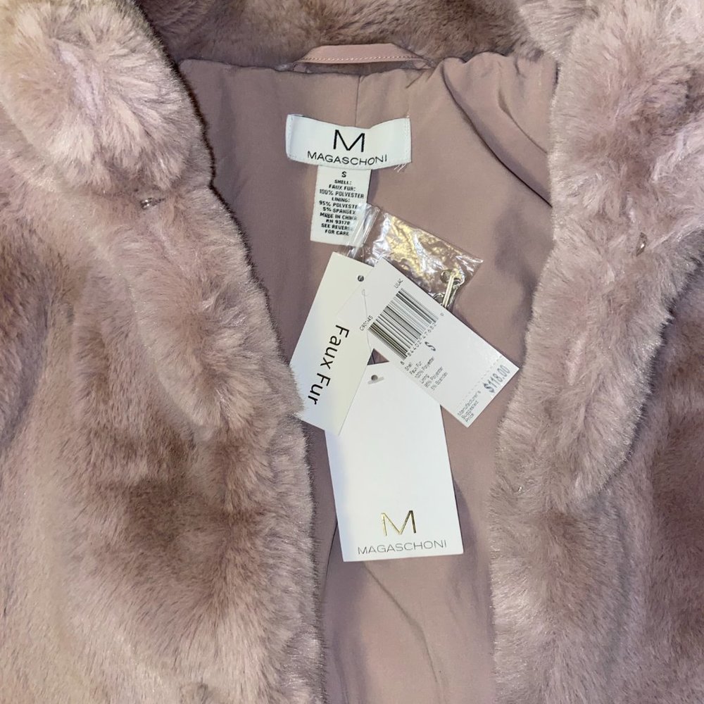 Magaschoni Faux Fur Coat - Picture 4 of 4
